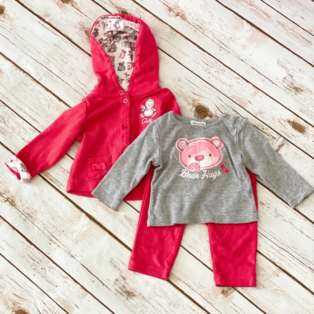 3 pieces absorba outfit